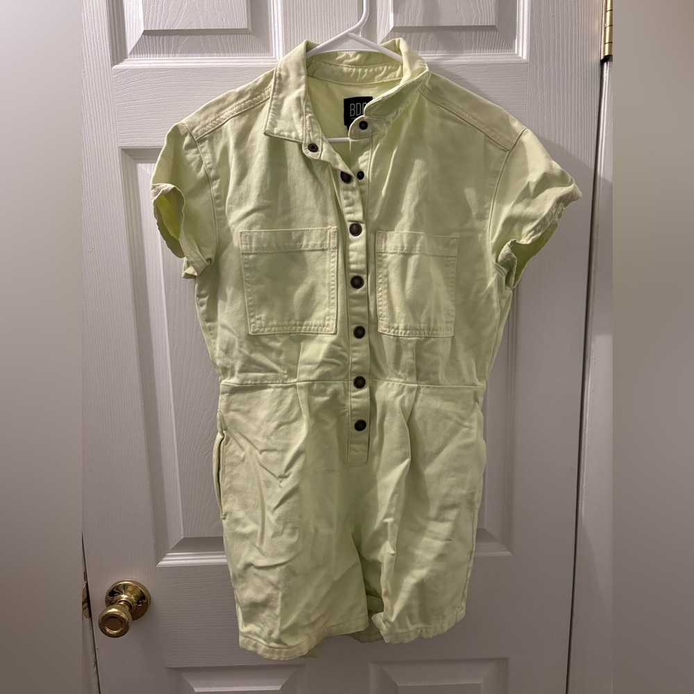 Green bdg jumpsuit